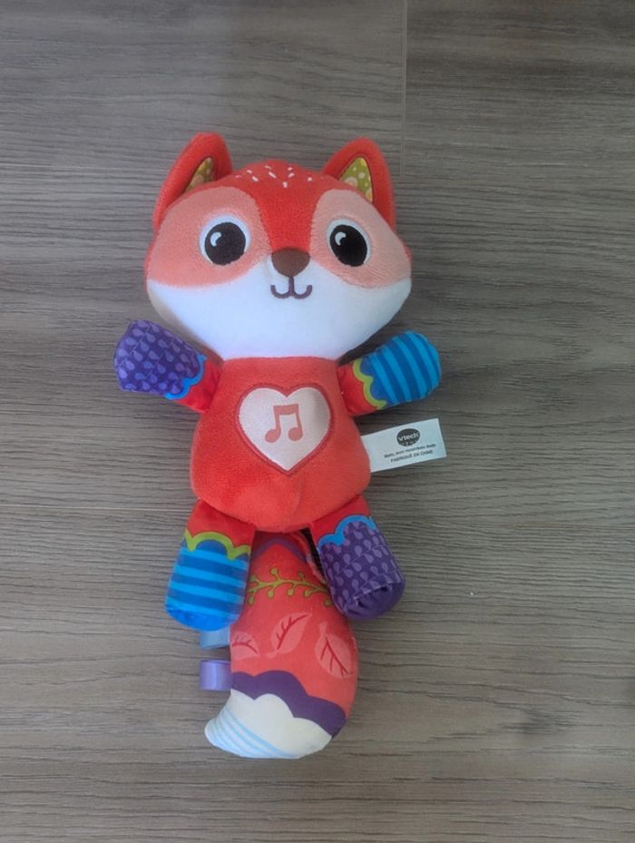 Peluche renard musical VTech