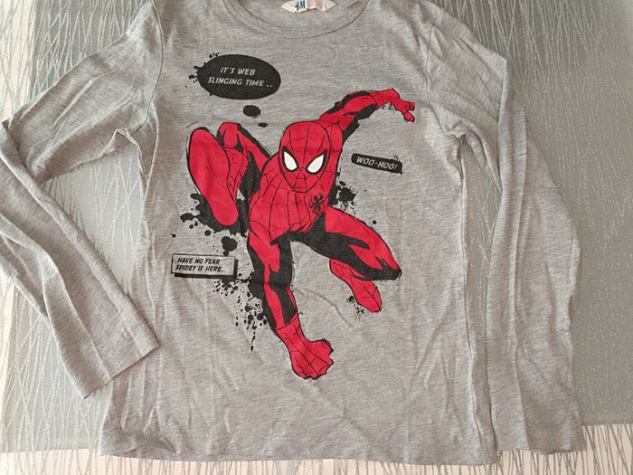 Manche longue 💙 Spiderman 💙8-10ans