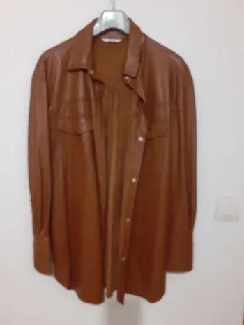 Veste,chemise simili cuir Camaïeu T M