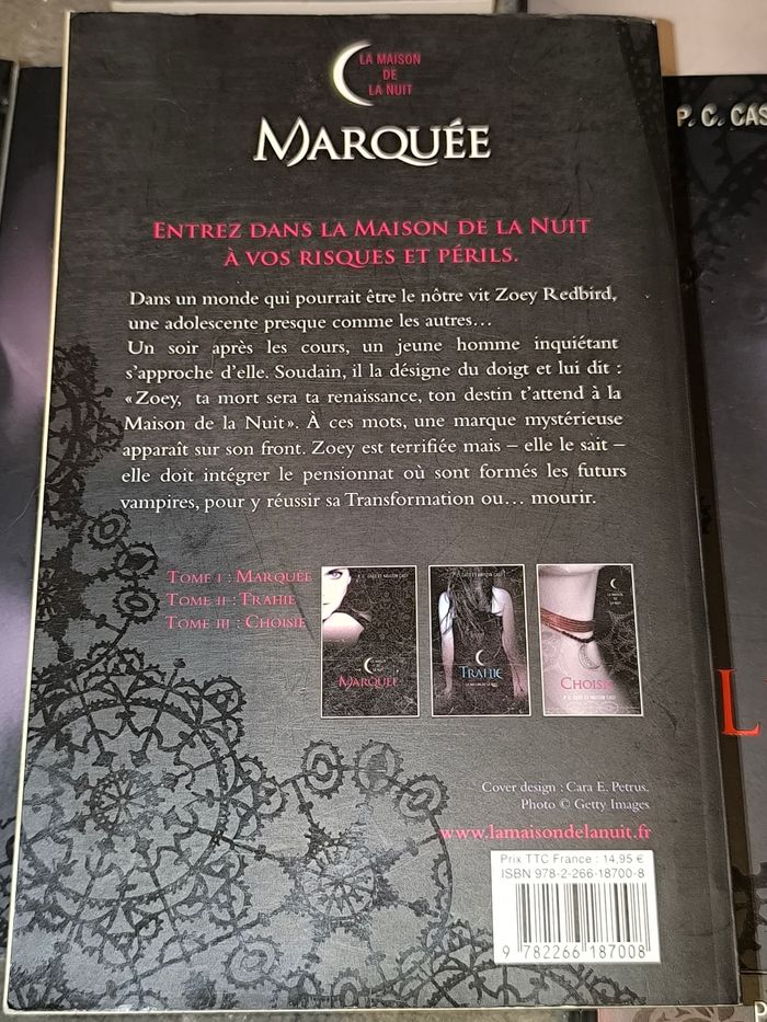 Livres collection La Maison de la Nuit - photo numéro 2