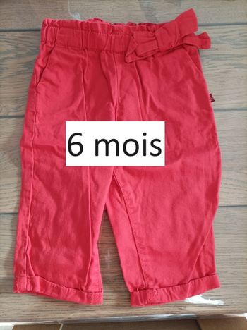 Lot n° 156 Pantalon Obaïbi 6 mois