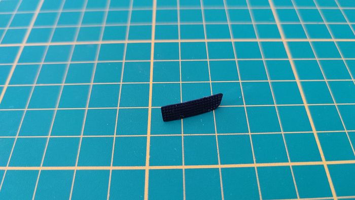 Baguette arrière droite pièce détachée miniature Burago Renault Megane Sport 1/18 1/18e 1/18ème #B52