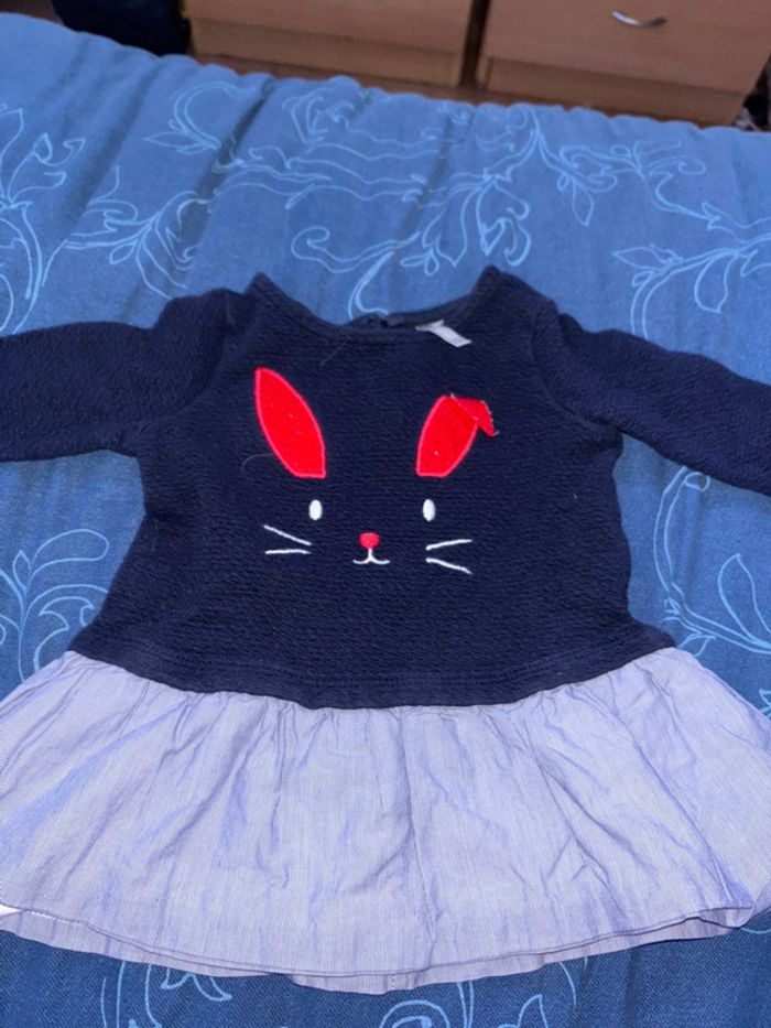 Robe pull bébé fille