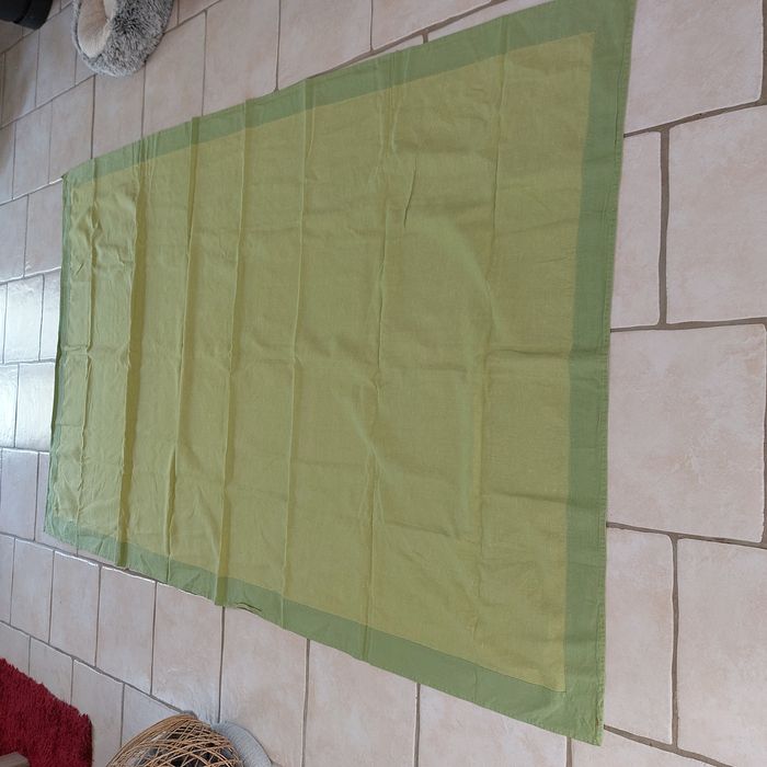 Nappe coton verte - photo numéro 2
