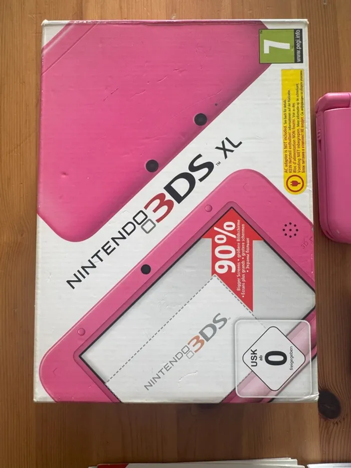 Nintendo 3DS XL Rose - TBE - photo numéro 2
