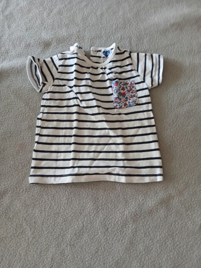 Lot tee-shirt été 12 mois - photo numéro 6