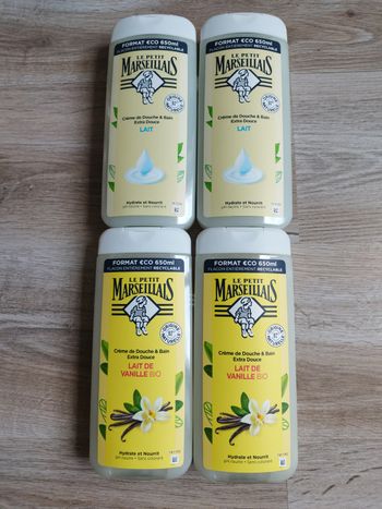 Crème douche le petit marseillais 