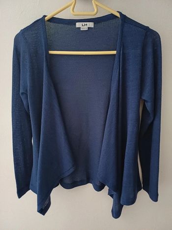 Gilet bleu marine 12 ans