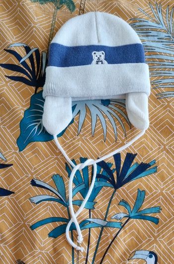 Bonnet cache oreilles garçon