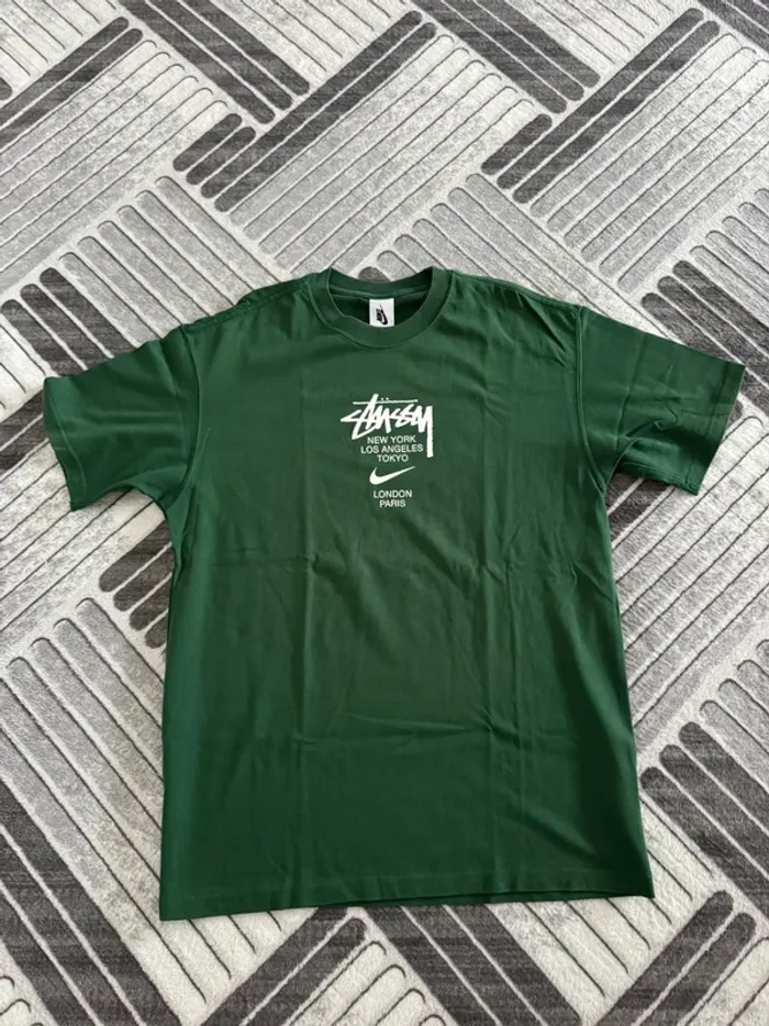Stussy World Tour T-shirt Green
