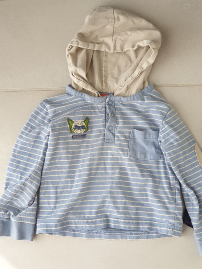2 t shirt manche longue 2 ans 24 mois - photo numéro 2