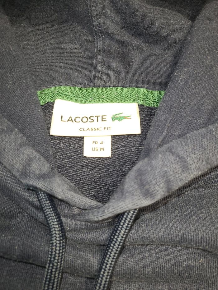 Sweat à capuche lacoste - photo numéro 7
