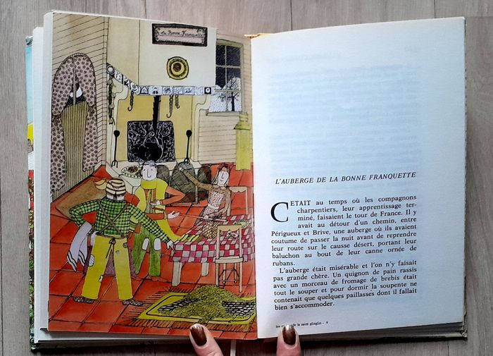 Robert escarpit - les contes de la saint-glinglin collection fantasia cheval bleu 8 à 12 ans - photo numéro 9