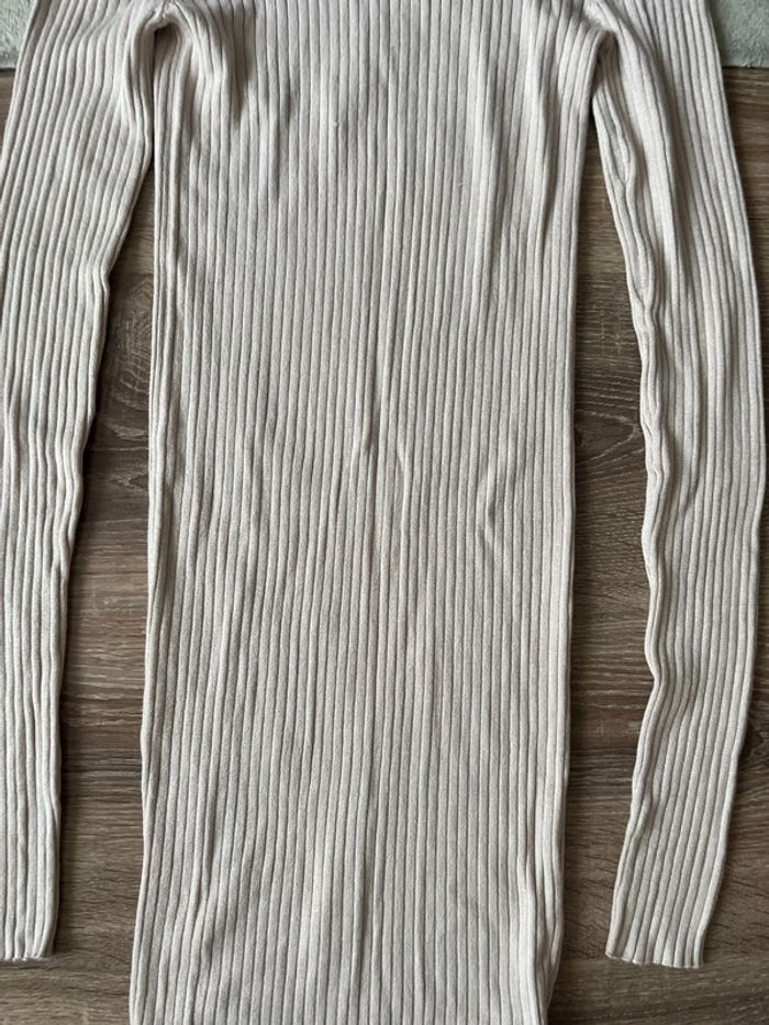 Robe pull beige taille XS - photo numéro 3