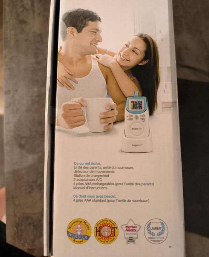 Babyphone angelcare moniteur de mouvements et de sons - photo numéro 3