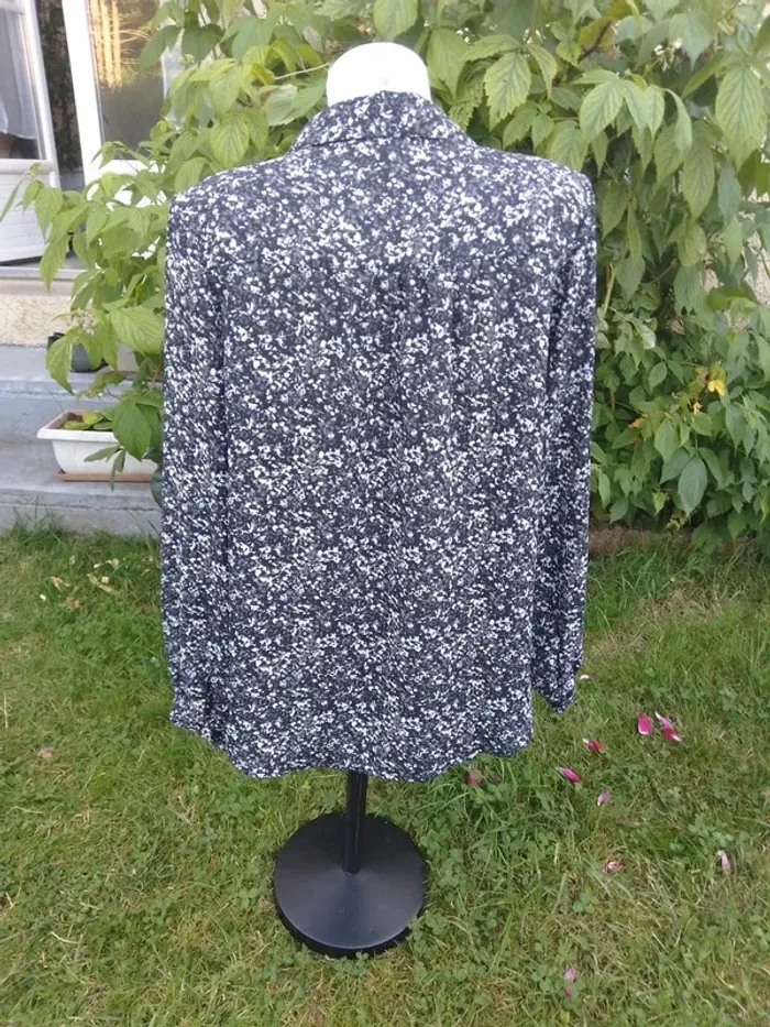 Chemisier fluide taille 44 - Gémo - 100% polyester - photo numéro 5