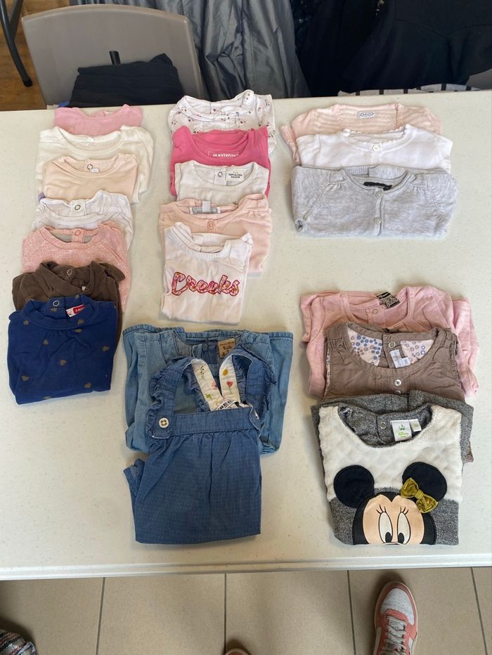 Lot de vêtement bébé fille
