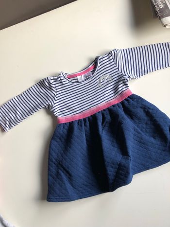 Robe fille manches longues