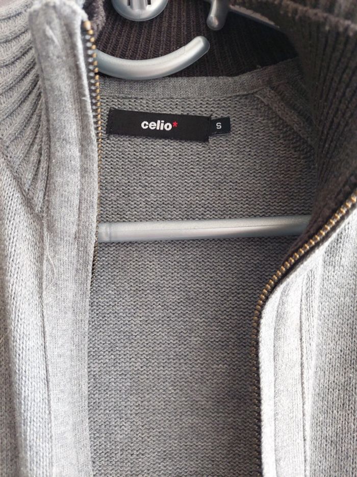 Gilet zip homme gris - photo numéro 4