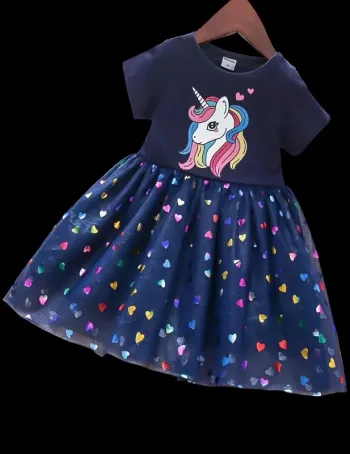 Robe licorne bleu 🦄