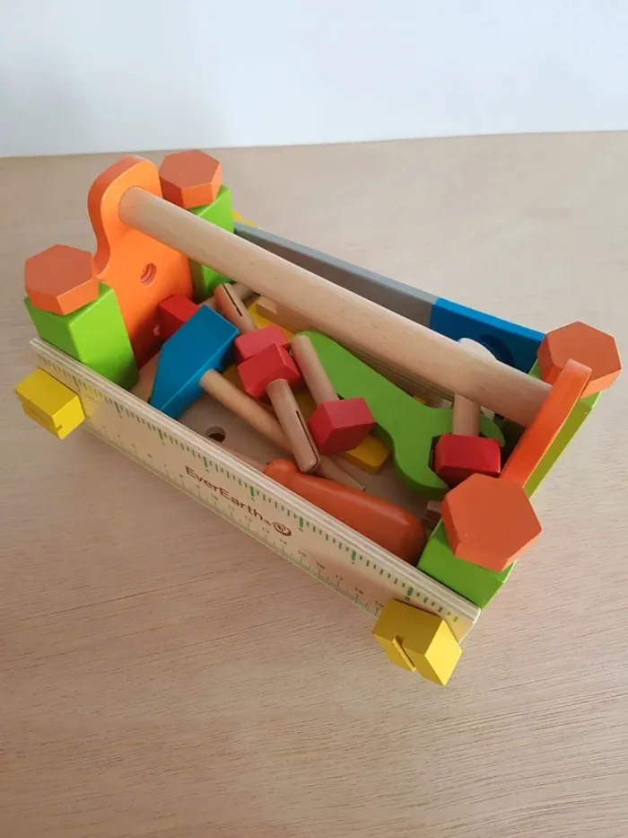 EverEarth boîte à outils en bois bricolage - photo numéro 15