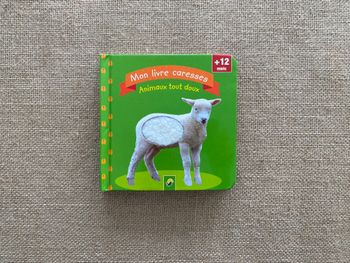 Livre Animaux tout doux Mon livre caresses Schwager & SteinleinVerlag