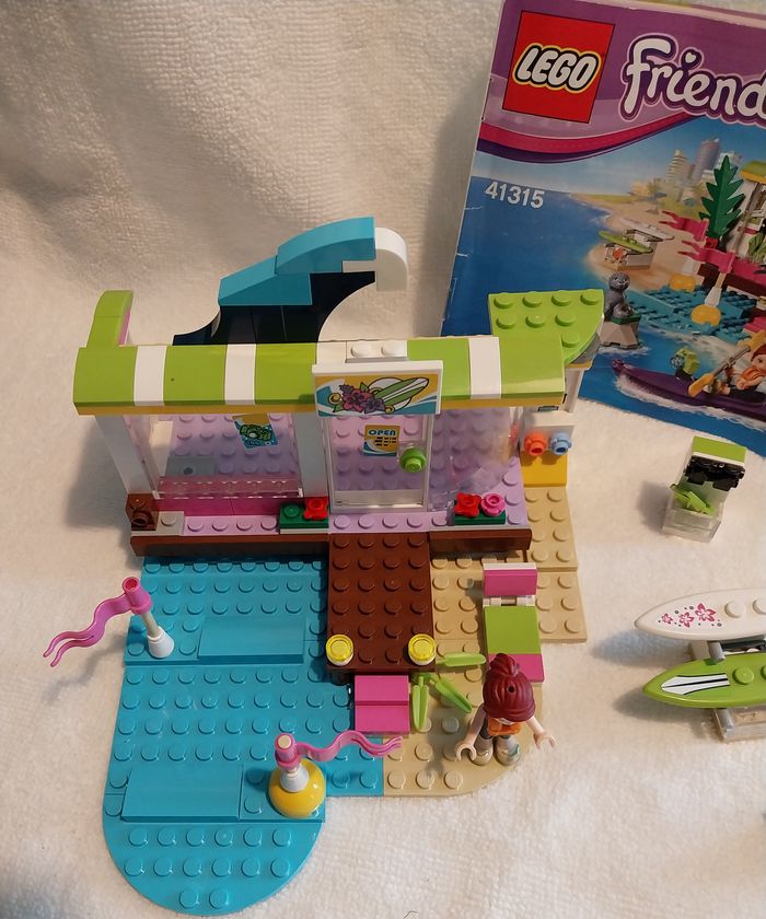 Lego Friends Référence 41315 Le Magasin De Plage + notice - photo numéro 4