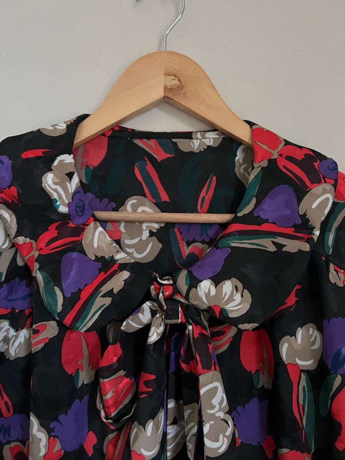 Chemise vintage fleurie - photo numéro 4