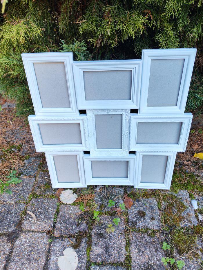 Cadre photos blanc pêle-mêle - photo numéro 7