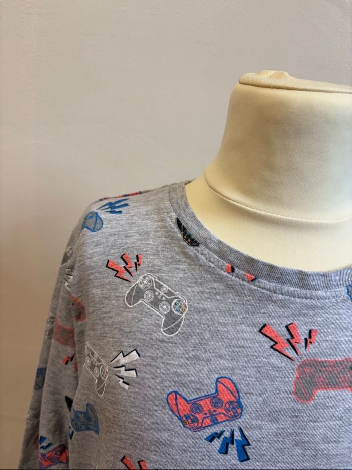 T shirt ML garçon taille 134/140 - photo numéro 2