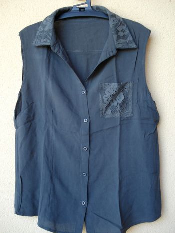 Chemisier sans manche en dentelle Mim - Taille 38/M
