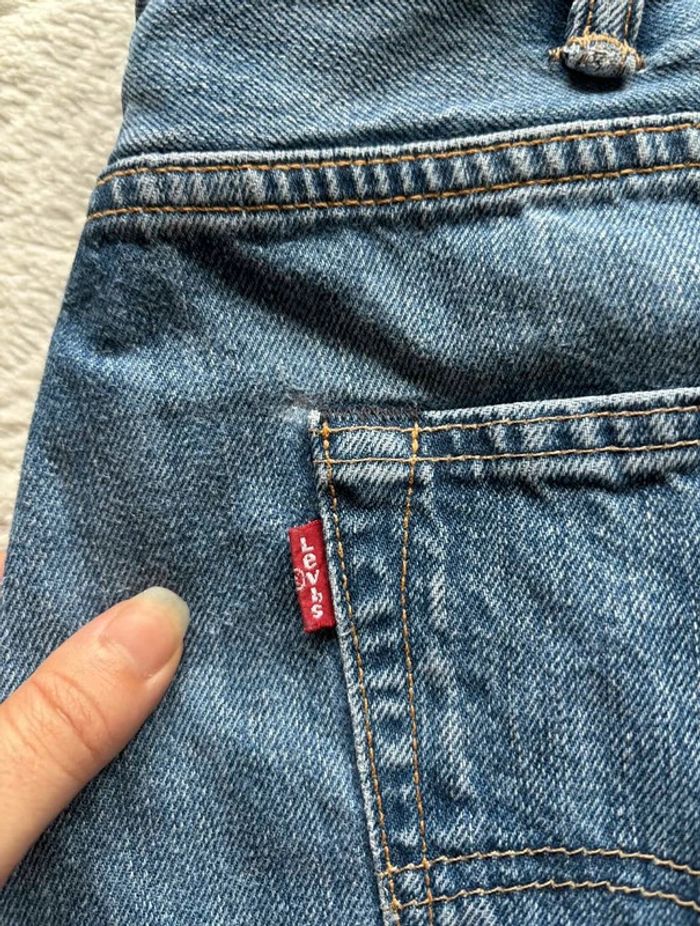 Jean Levi’s 501 bleu homme coupe relaxed droite ample taille W38 48 XL - photo numéro 3