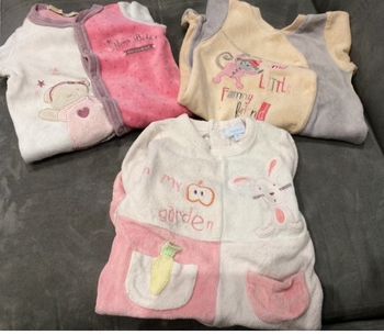 Lot 3 pyjamas hiver