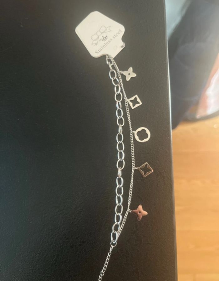 Bracelet en acier inoxydable neuf - photo numéro 2