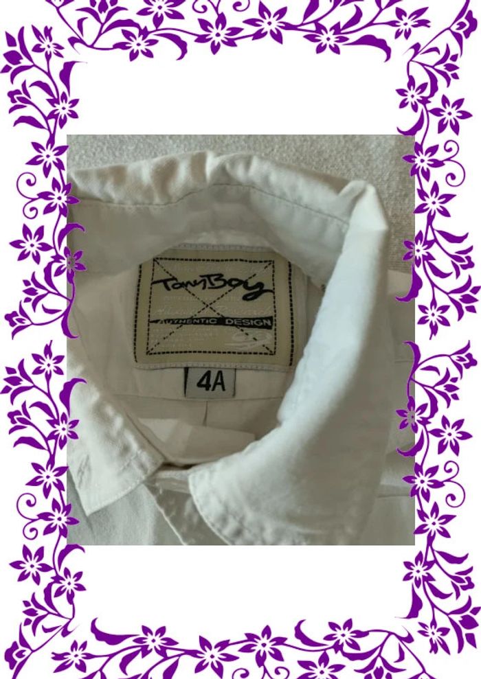 Chemise manches longues Tony Boy - photo numéro 3