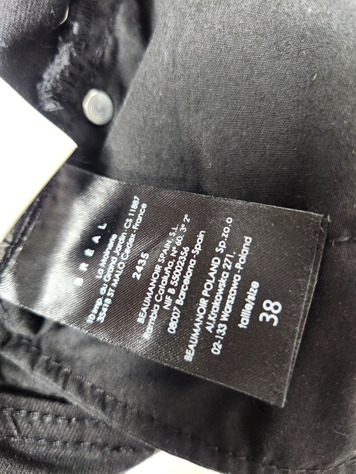Jeans Bréal Noir - Taille 38 - photo numéro 7