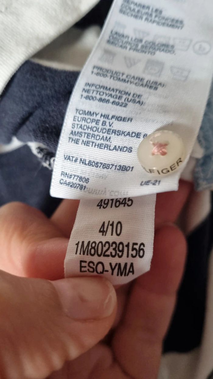 Polo à rayures Tommy Hilfiger - photo numéro 12