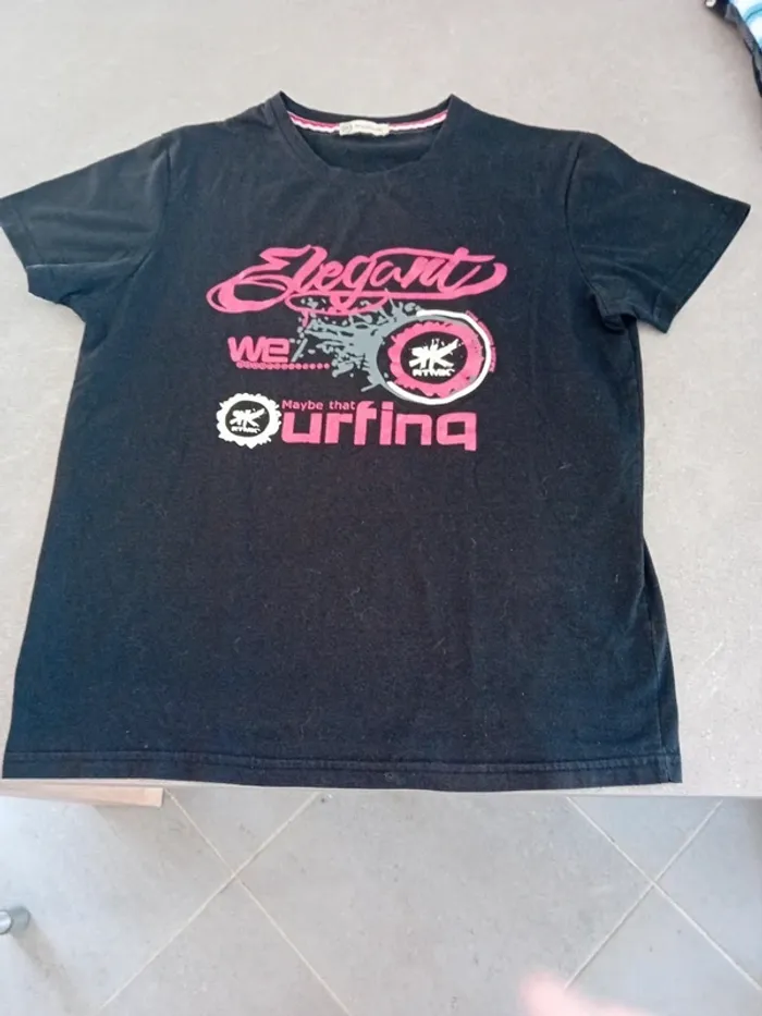 T-shirt imprimé taille XL - photo numéro 3