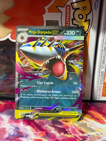 Pokémon Méga-Sharpedo 061/094 Flammes fantasmagoriques - ME.02
