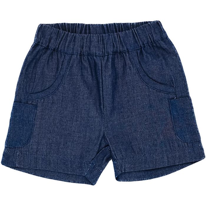 Short 3 mois en jean La Queue du Chat