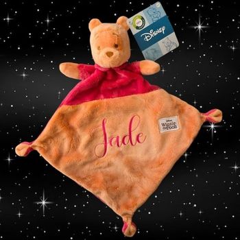 Doudou winnie l'ourson personnalisé