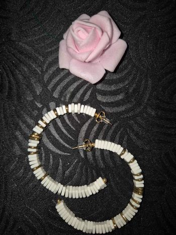 Boucles d'oreilles créoles bohm