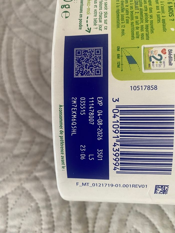 Blédilait 1 er age - photo numéro 2