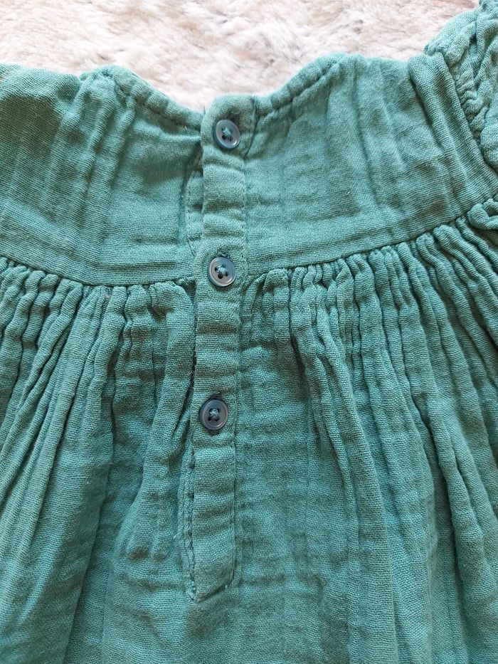 Robe turquoise Bout'chou 12 mois - photo numéro 4