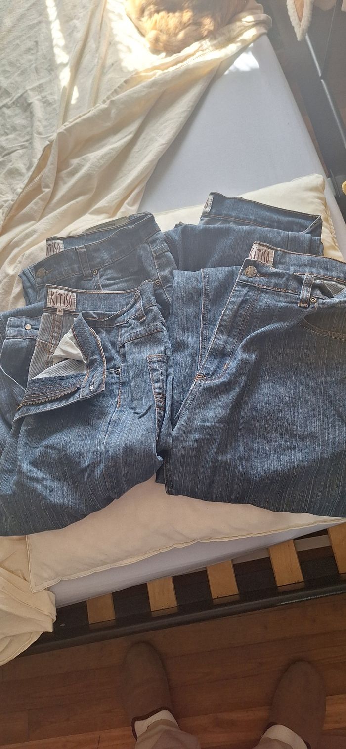 Lot 4 jeans homme Kitiso