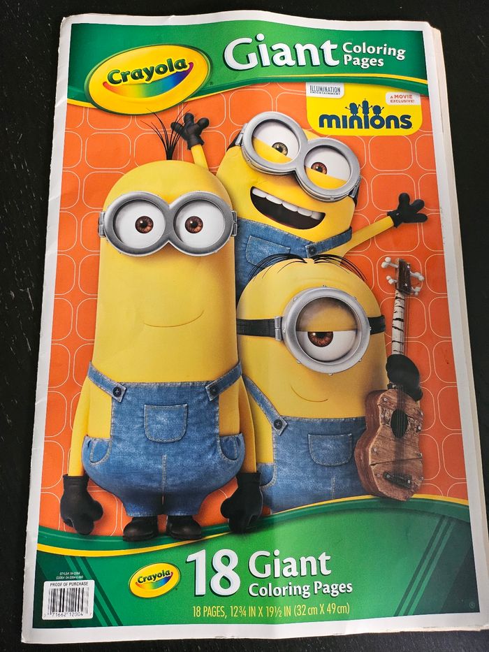 Coloriage Dessins Géant minions 16p mini