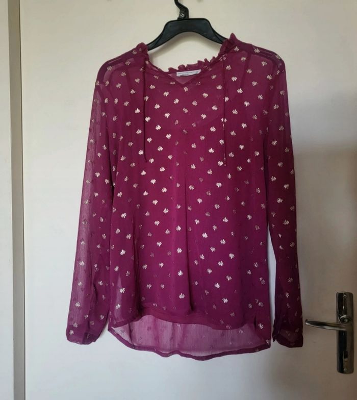 Blouse élégante femme t38
