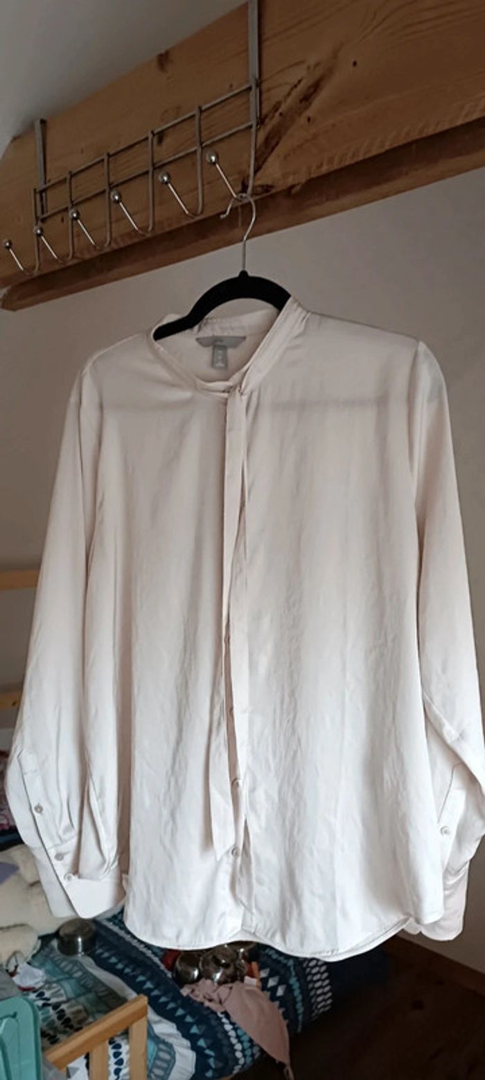 Chemise satinée H&M L