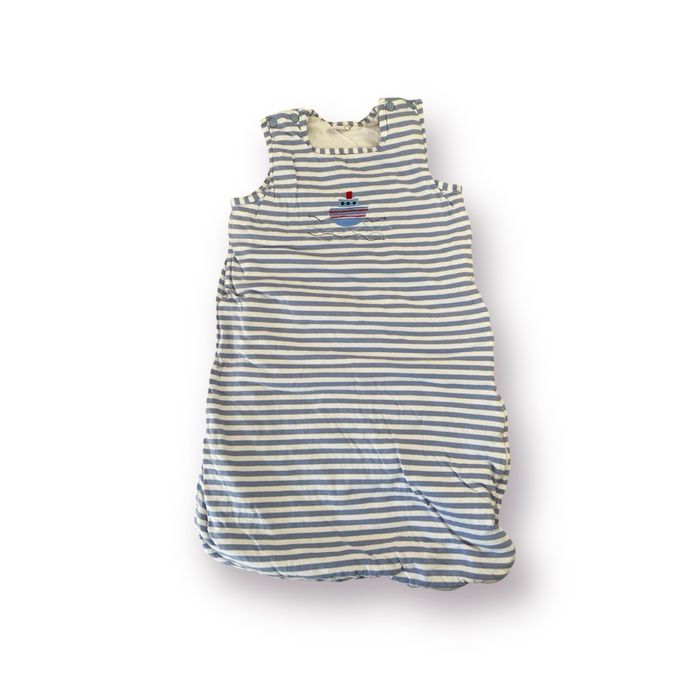 Linvosges Gigoteuse Turbulette bleu et blanche