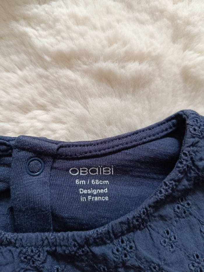 Tee shirt 6 mois obaibi - photo numéro 2